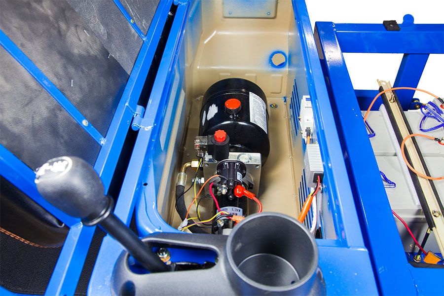 Грузовой электротрицикл Rutrike D5 1700 гидравлика (60V1200W)