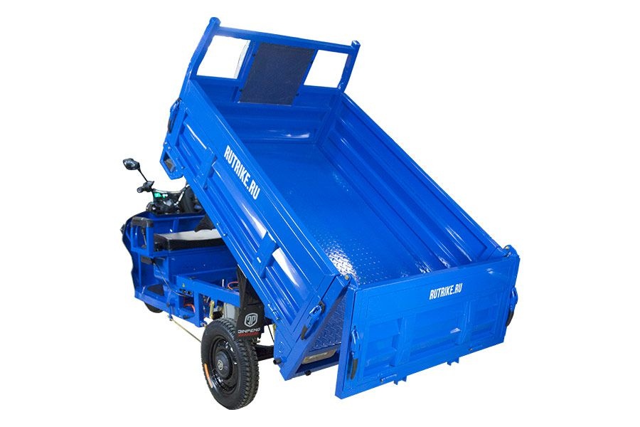 Грузовой электротрицикл Rutrike D5 1700 гидравлика (60V1200W)