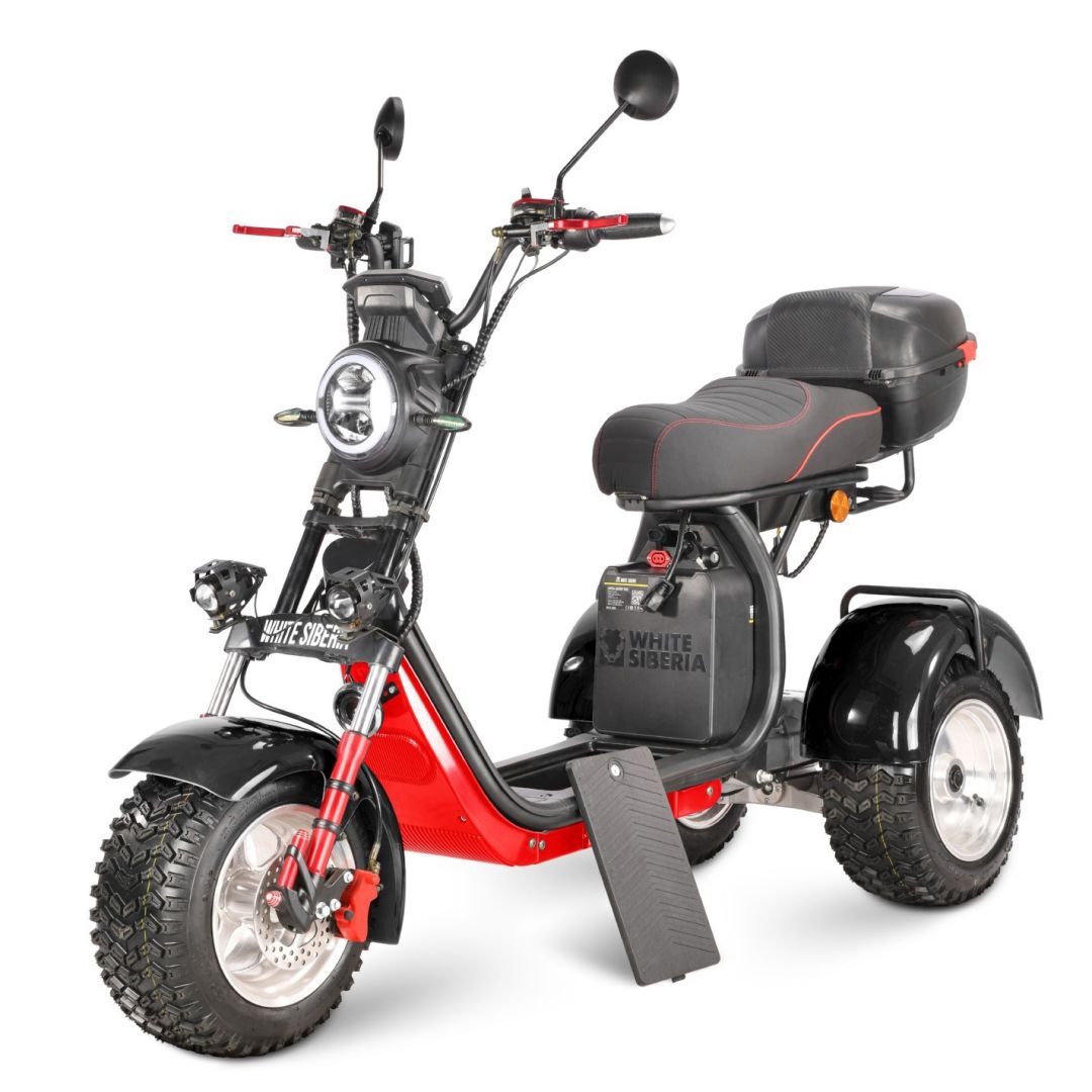 Электротрицикл WHITE SIBERIA IKRA 5000W