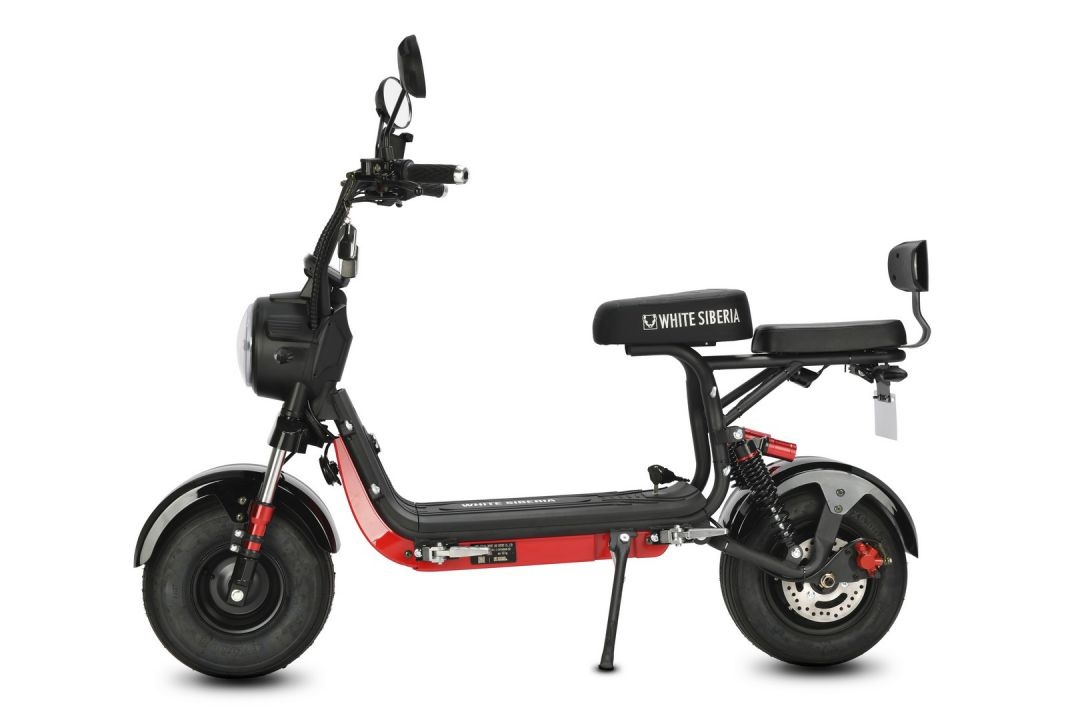 Электроскутер WHITE SIBERIA MINI R 3.0 BLACK 60V