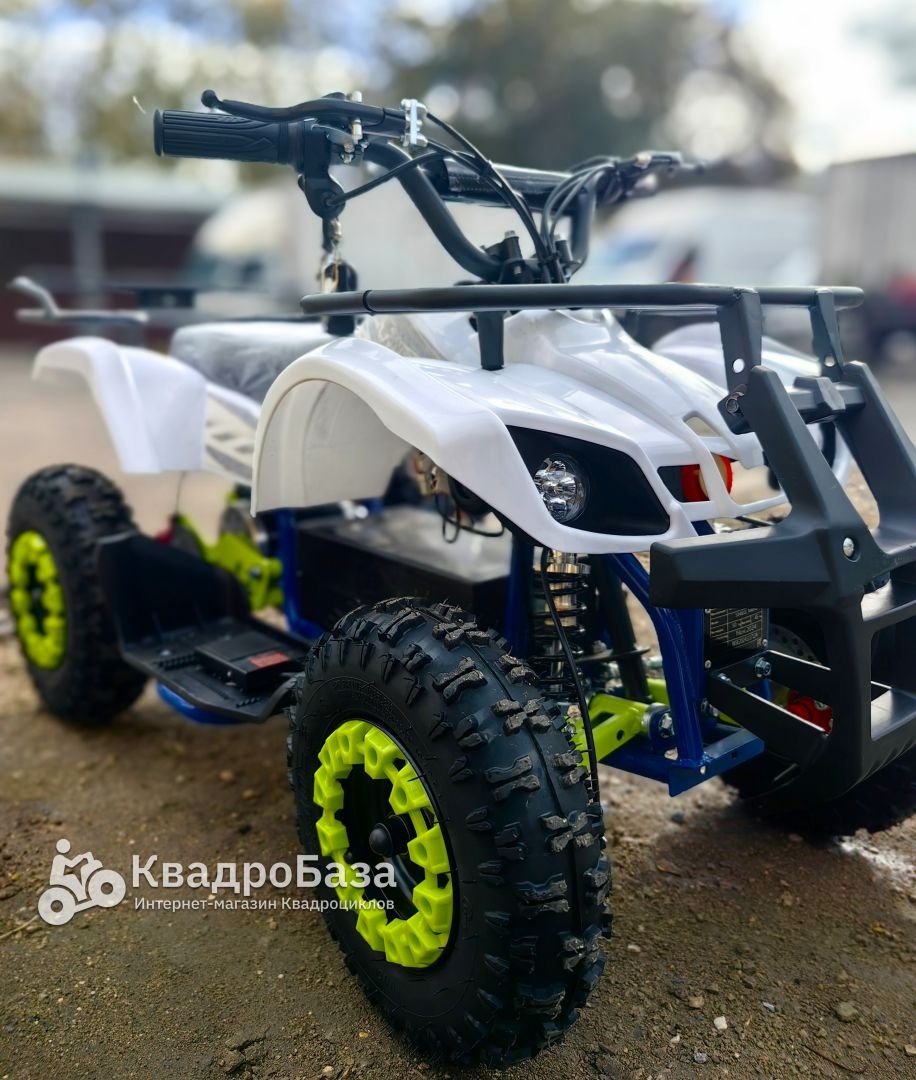Электрический квадроцикл WHITE SIBERIA SNEG MINI