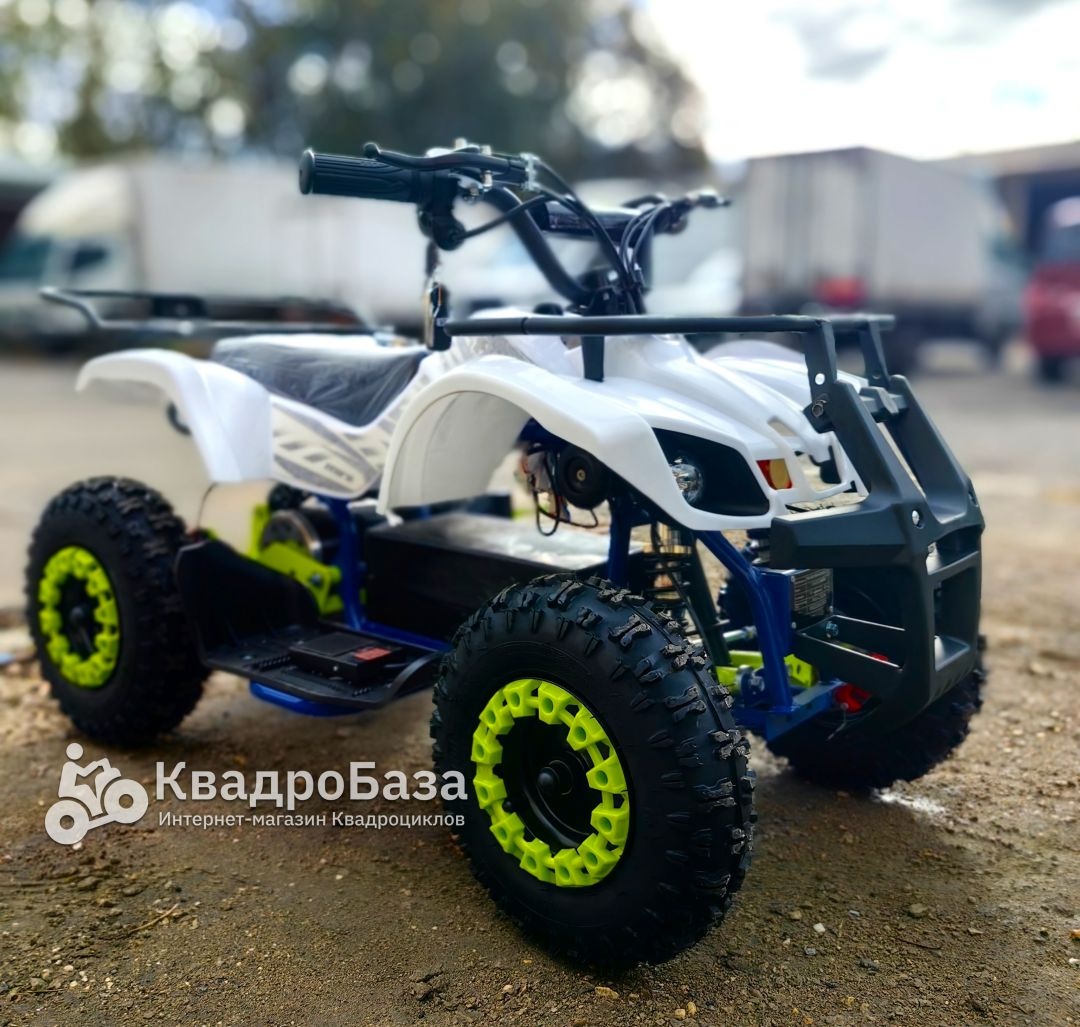 Электрический квадроцикл WHITE SIBERIA SNEG MINI