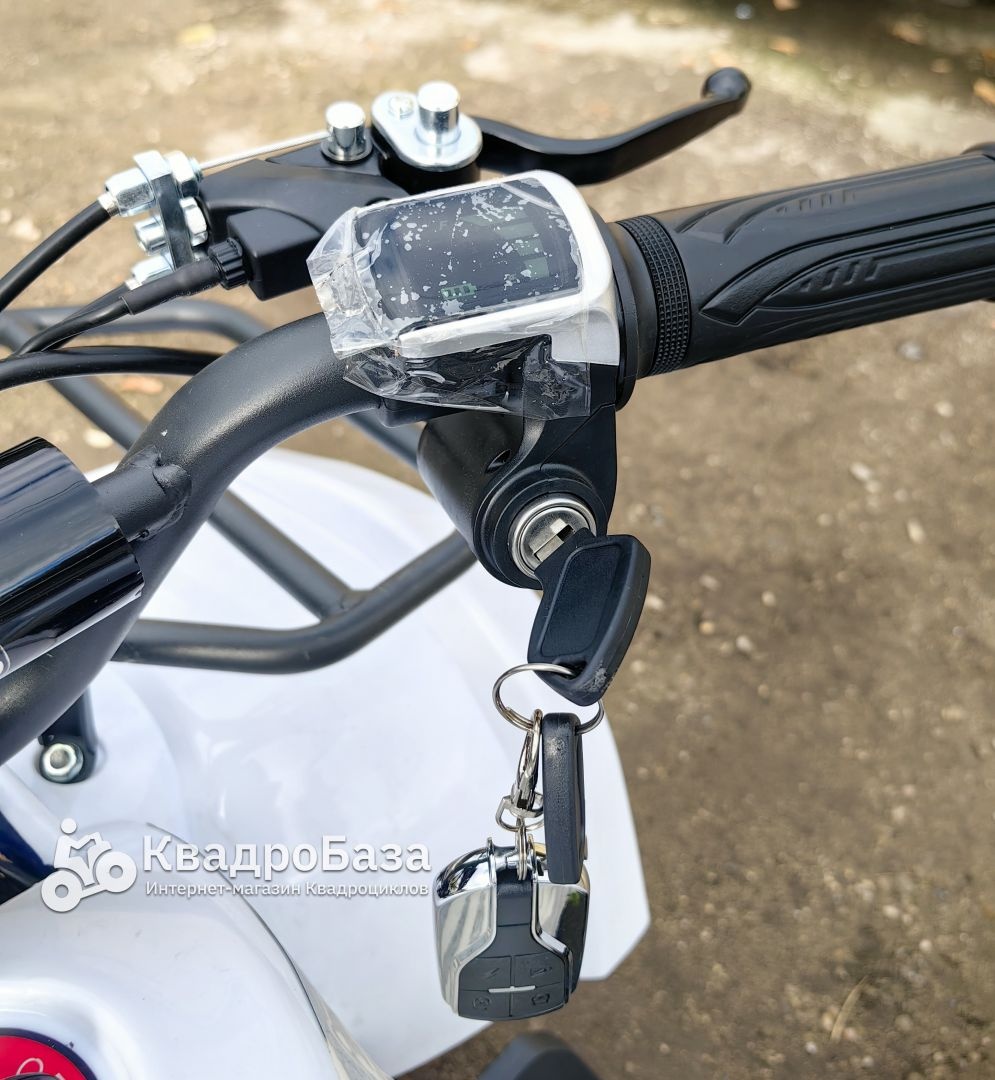 Электрический квадроцикл WHITE SIBERIA SNEG MINI