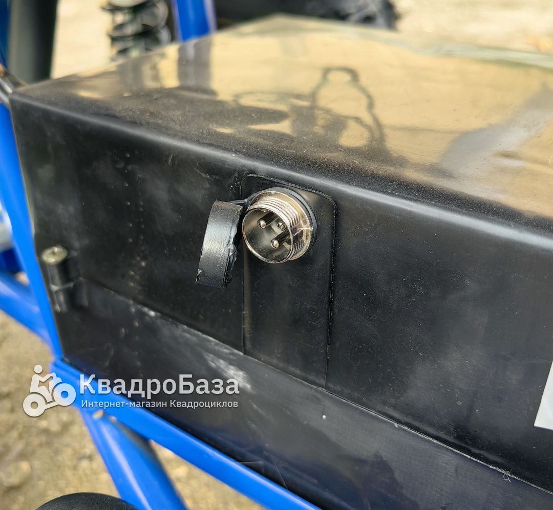 Электрический квадроцикл WHITE SIBERIA SNEG MINI