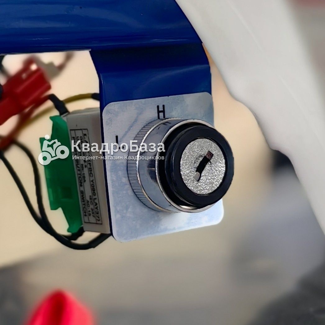 Электрический квадроцикл WHITE SIBERIA SNEG MINI