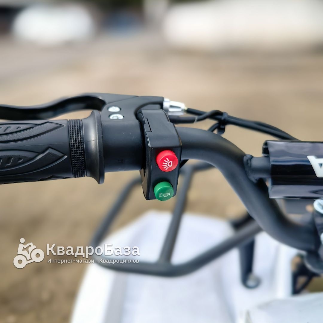 Электрический квадроцикл WHITE SIBERIA SNEG MINI