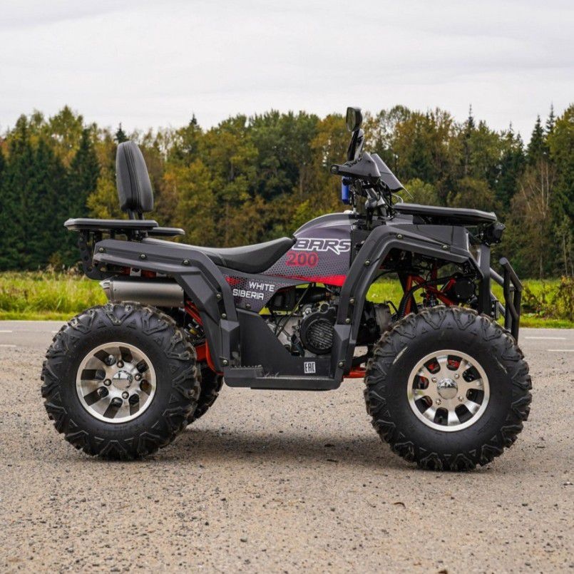 Бензиновый квадроцикл WHITE SIBERIA BARS 200CC PRO