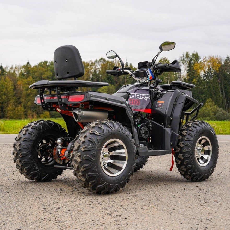 Бензиновый квадроцикл WHITE SIBERIA BARS 200CC PRO