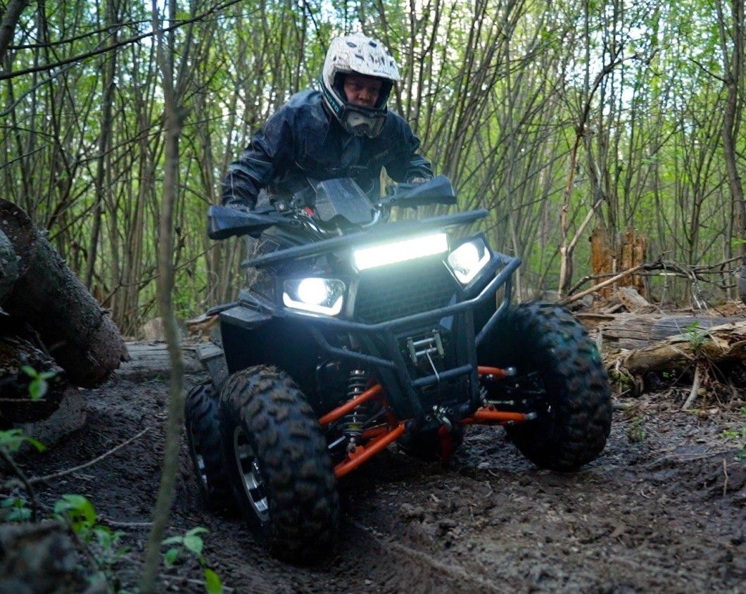 Бензиновый квадроцикл WHITE SIBERIA BARS 200CC PRO