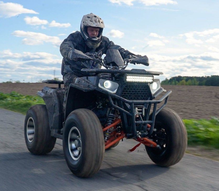 Бензиновый квадроцикл WHITE SIBERIA BARS 200CC PRO