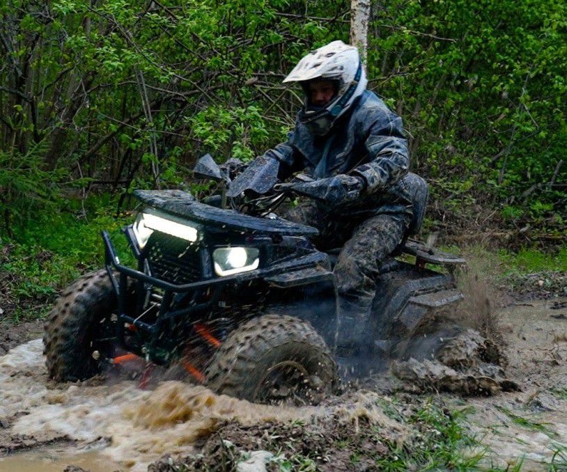 Бензиновый квадроцикл WHITE SIBERIA BARS 200CC PRO