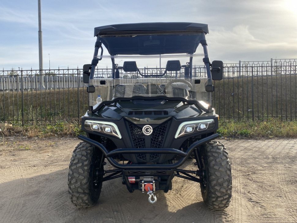 Электрический багги UTV GreenCamel Сахара A10K 4x4 (10kW, R12) LUX