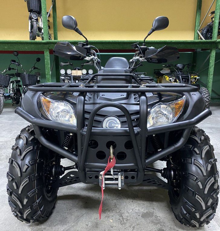 Электрический Квадроцикл GreenCamel A14К 4x4 Monster 2.0 (14kW 100 км/ч) блокировка