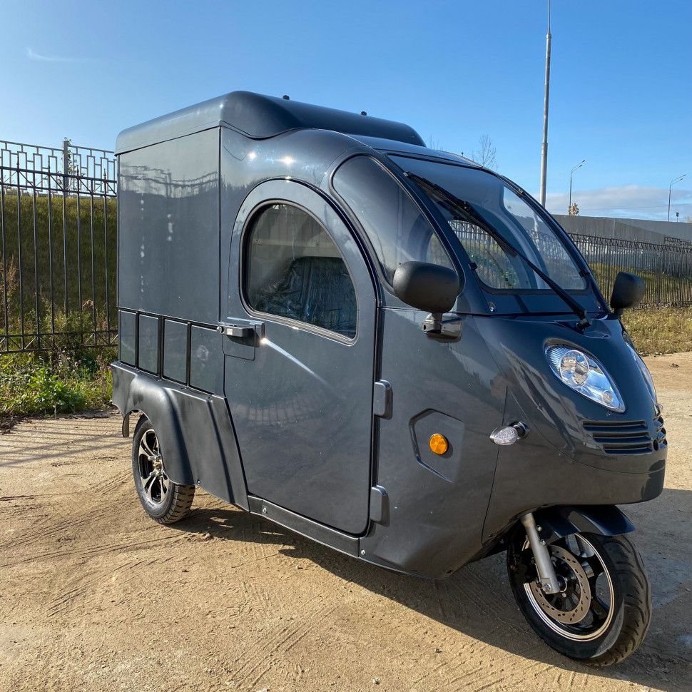 Трицикл грузовой GreenCamel Тендер E1200 (72V 2500W) кабина