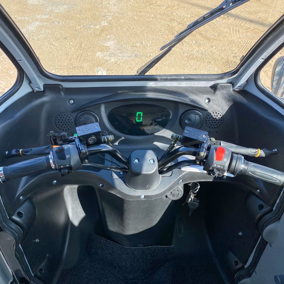 Трицикл грузовой GreenCamel Тендер E1200 (72V 2500W) кабина