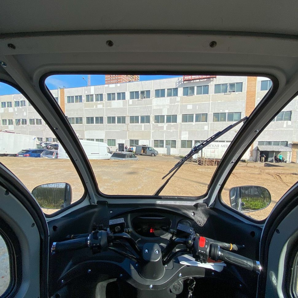 Трицикл грузовой GreenCamel Тендер E1200 (72V 2500W) кабина