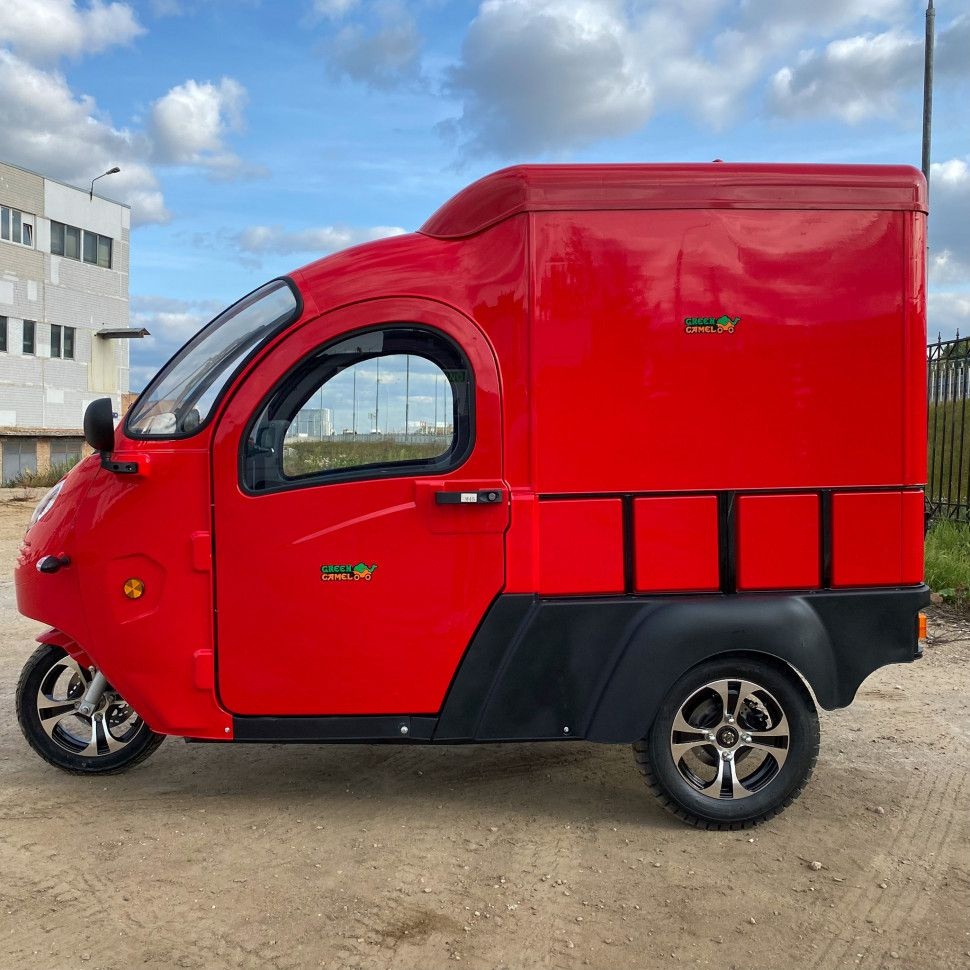 Трицикл грузовой GreenCamel Тендер E1200 (72V 2500W) кабина