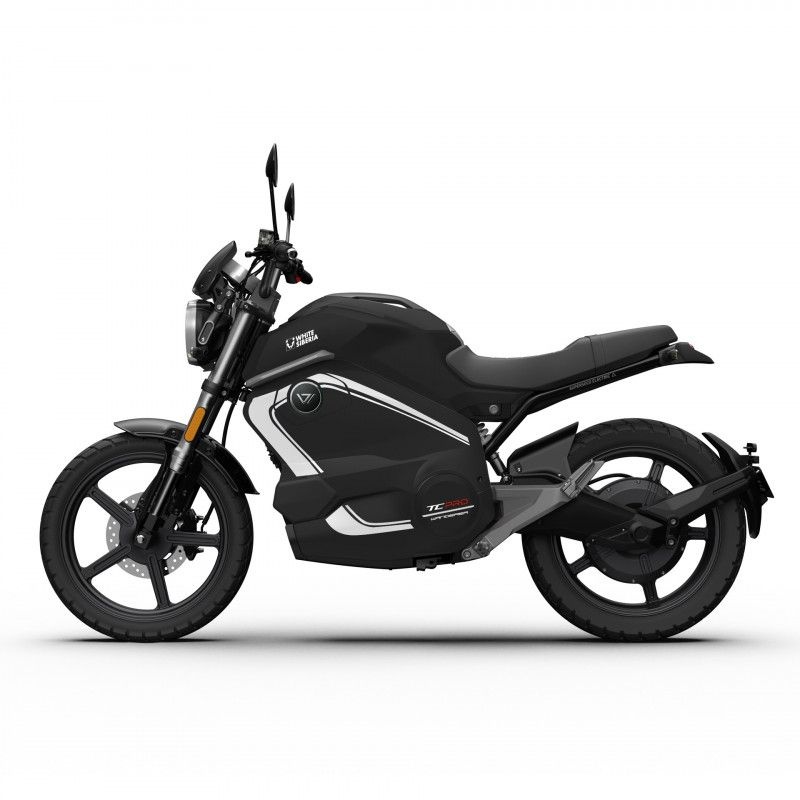 Электромотоцикл WHITE SIBERIA SUPER SOCO TC WANDERER PRO