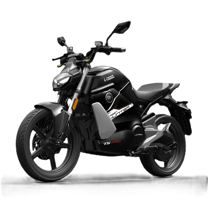 Электромотоцикл WHITE SIBERIA SUPER SOCO TS STREET HUNTER PRO