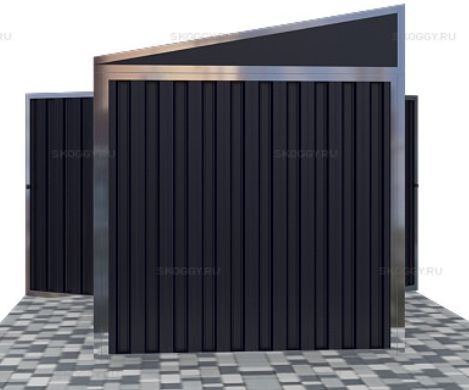 Гараж для Хранения с Односкатной Крышей Стандартный SKOGGY 2м