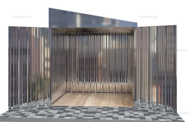 Гараж для Хранения с Односкатной Крышей Стандартный SKOGGY 2м