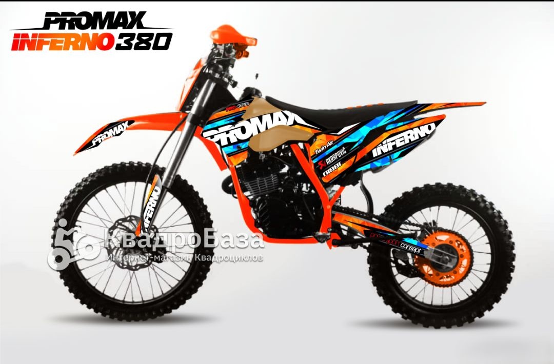 Кроссовый эндуро мотоцикл PROMAX INFERNO 380 (4 valves 5 gears)