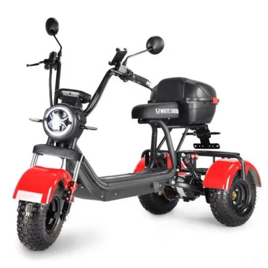 Электротрицикл WHITE SIBERIA TRIKE MINI 1500W