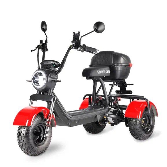 Электротрицикл WHITE SIBERIA TRIKE MINI 1500W
