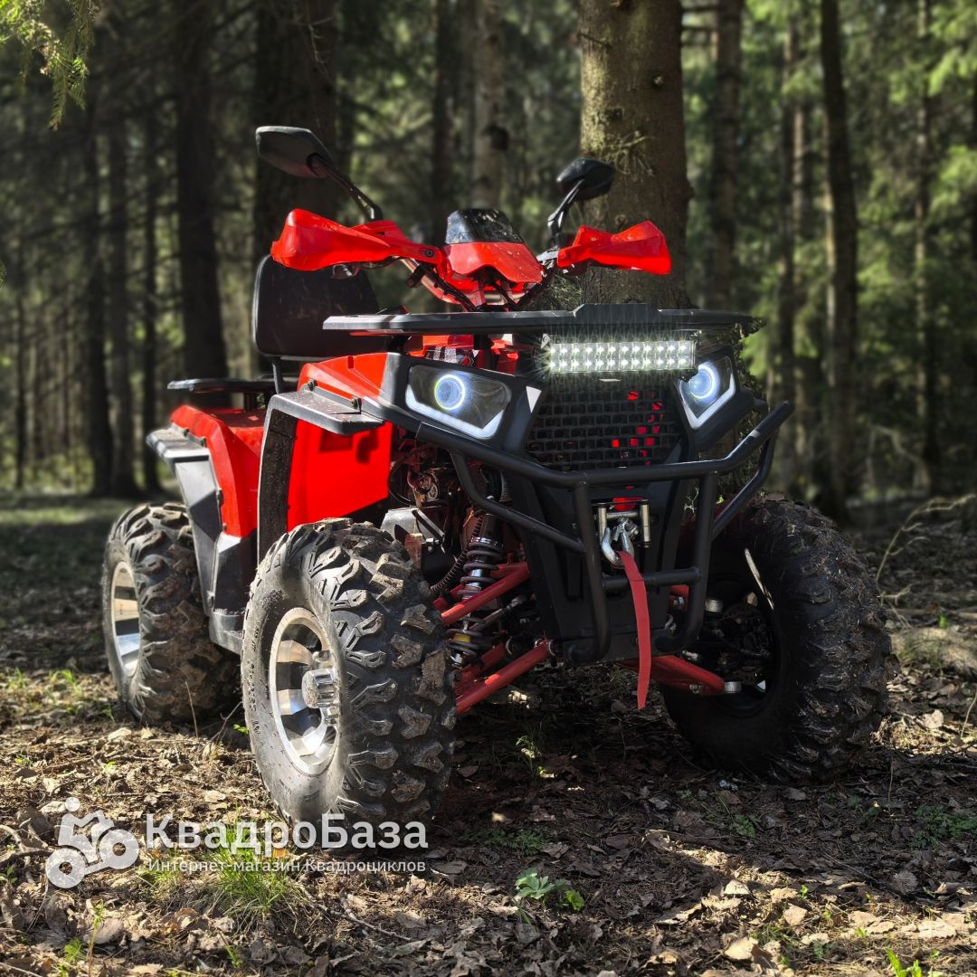 Бензиновый квадроцикл WHITE SIBERIA BARS 200CC PRO
