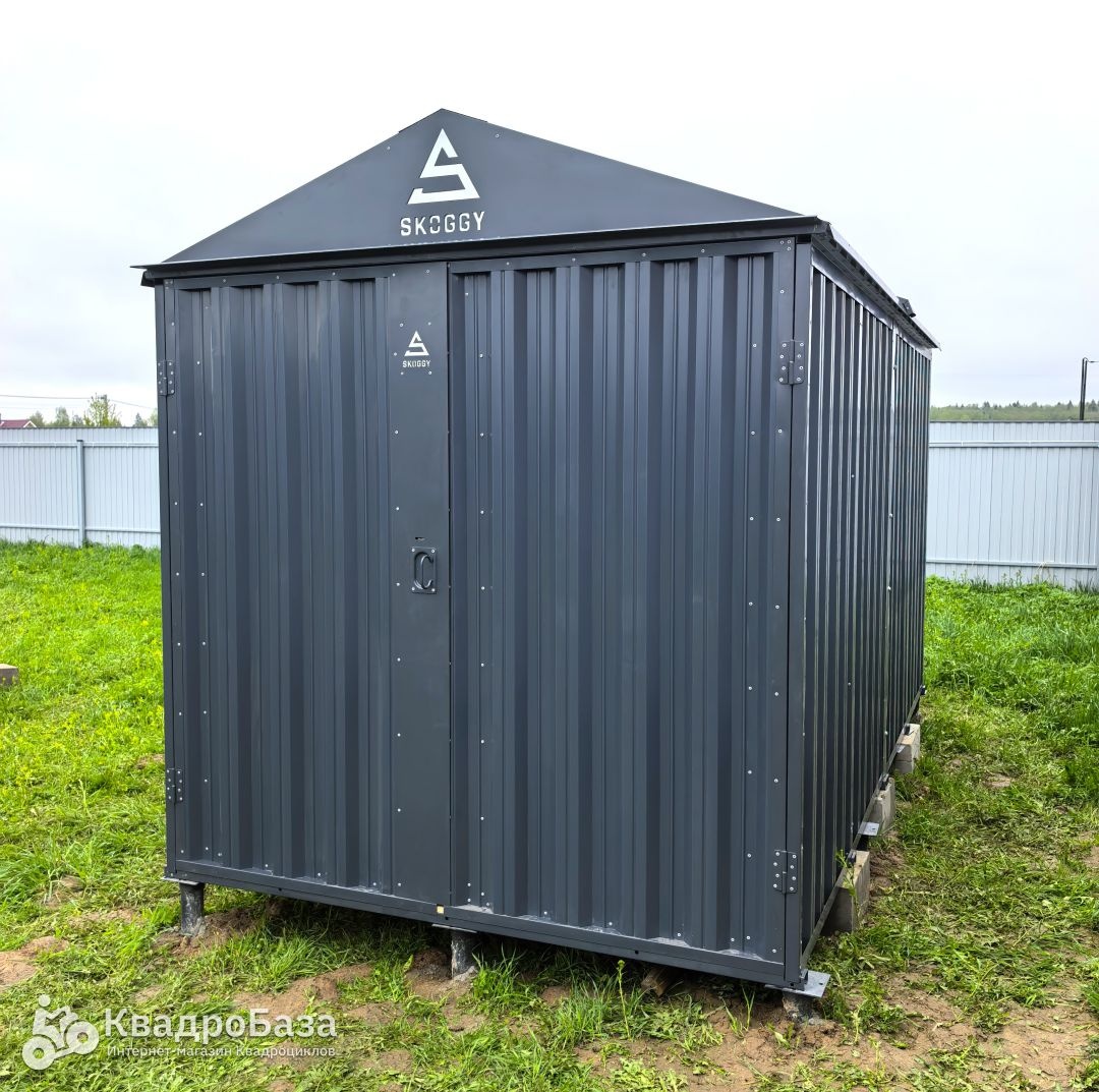 Гараж с Двускатной Крышей Стандартный SKOGGY 4м