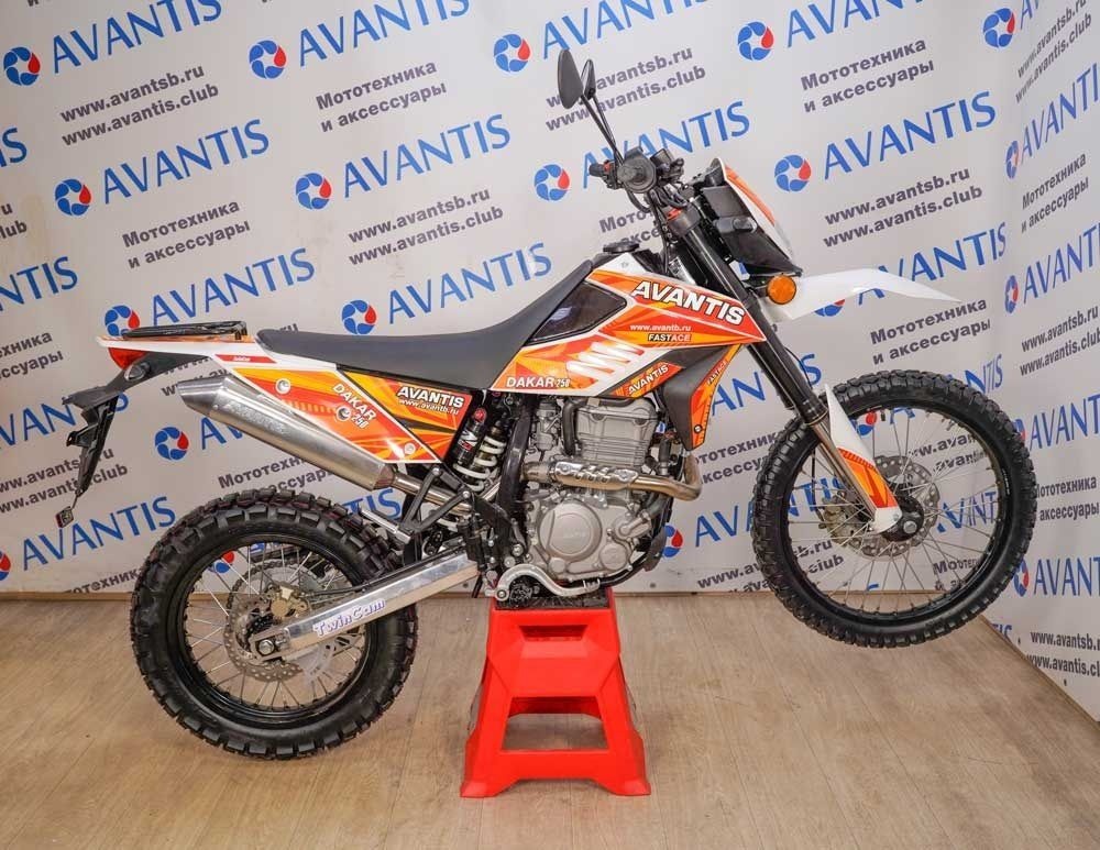 Мотоцикл Avantis Dakar 250 TwinCam с ПТС