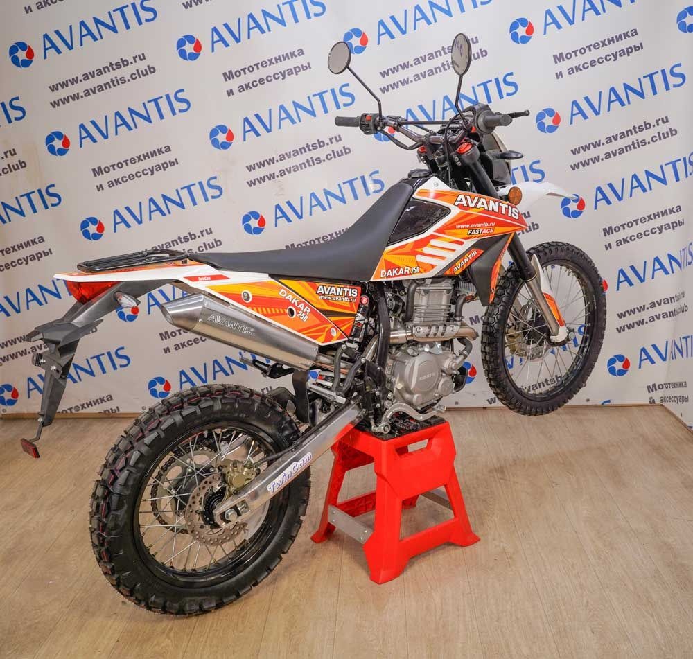 Мотоцикл Avantis Dakar 250 TwinCam с ПТС