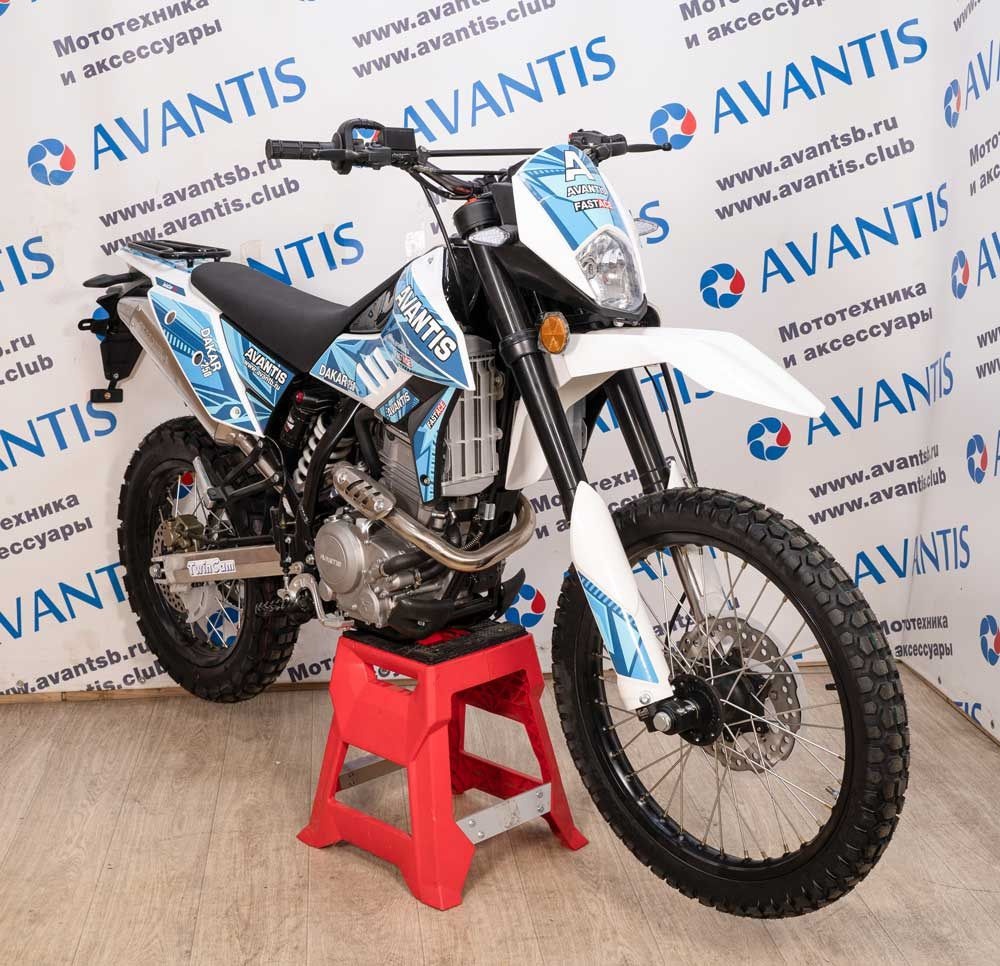 Мотоцикл Avantis Dakar 250 TwinCam с ПТС
