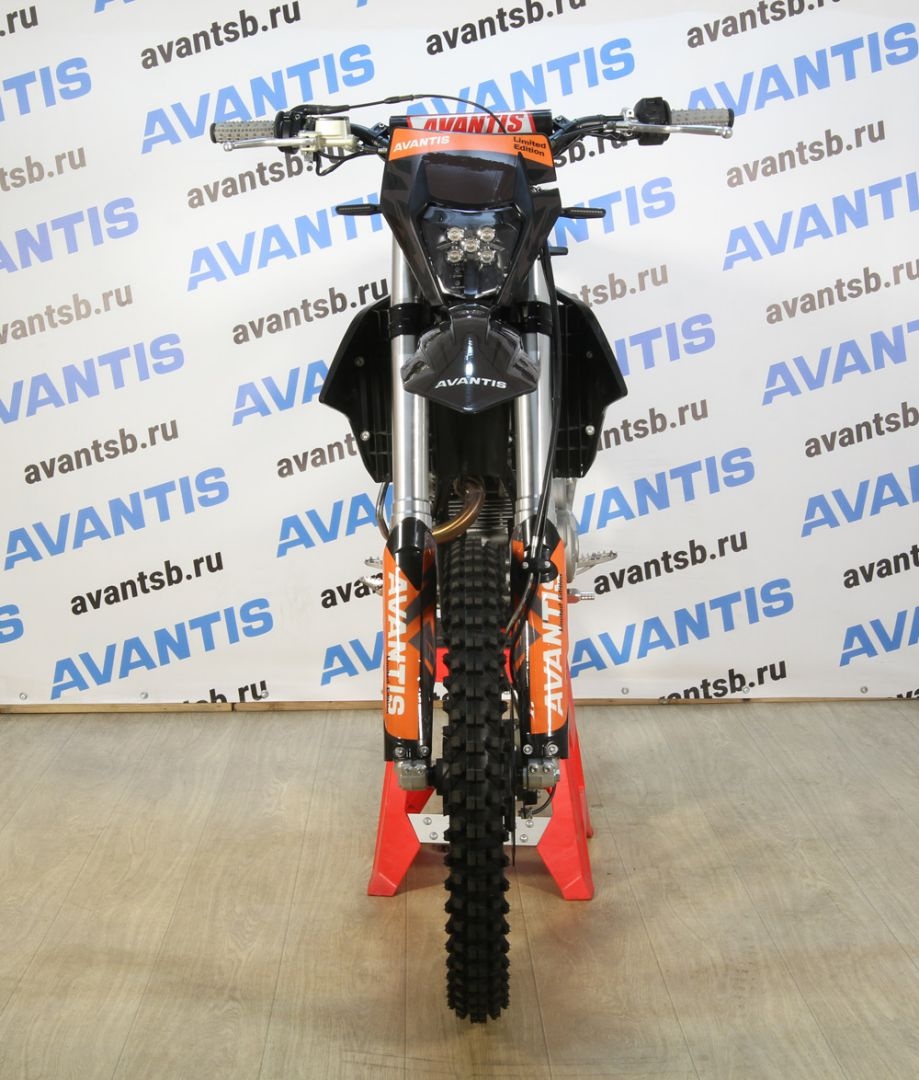 Мотоцикл Avantis Enduro 250 Carb (PR250/172FMM-5 DESIGN KT ЧЕРНЫЙ) KKE С ПТС