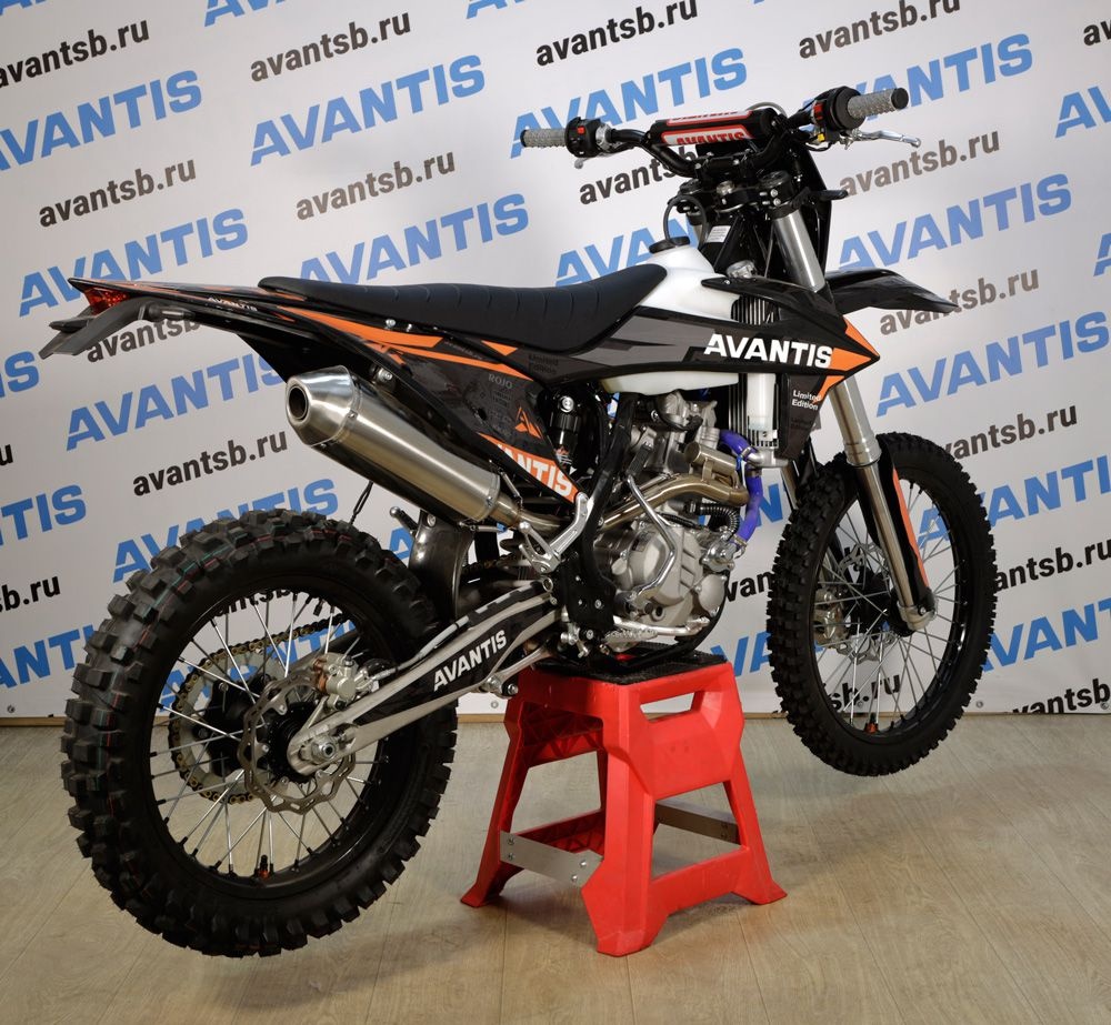Мотоцикл Avantis Enduro 300 Carb (CBS300/174MN-3 Design KTM черный) KKE с ПТС