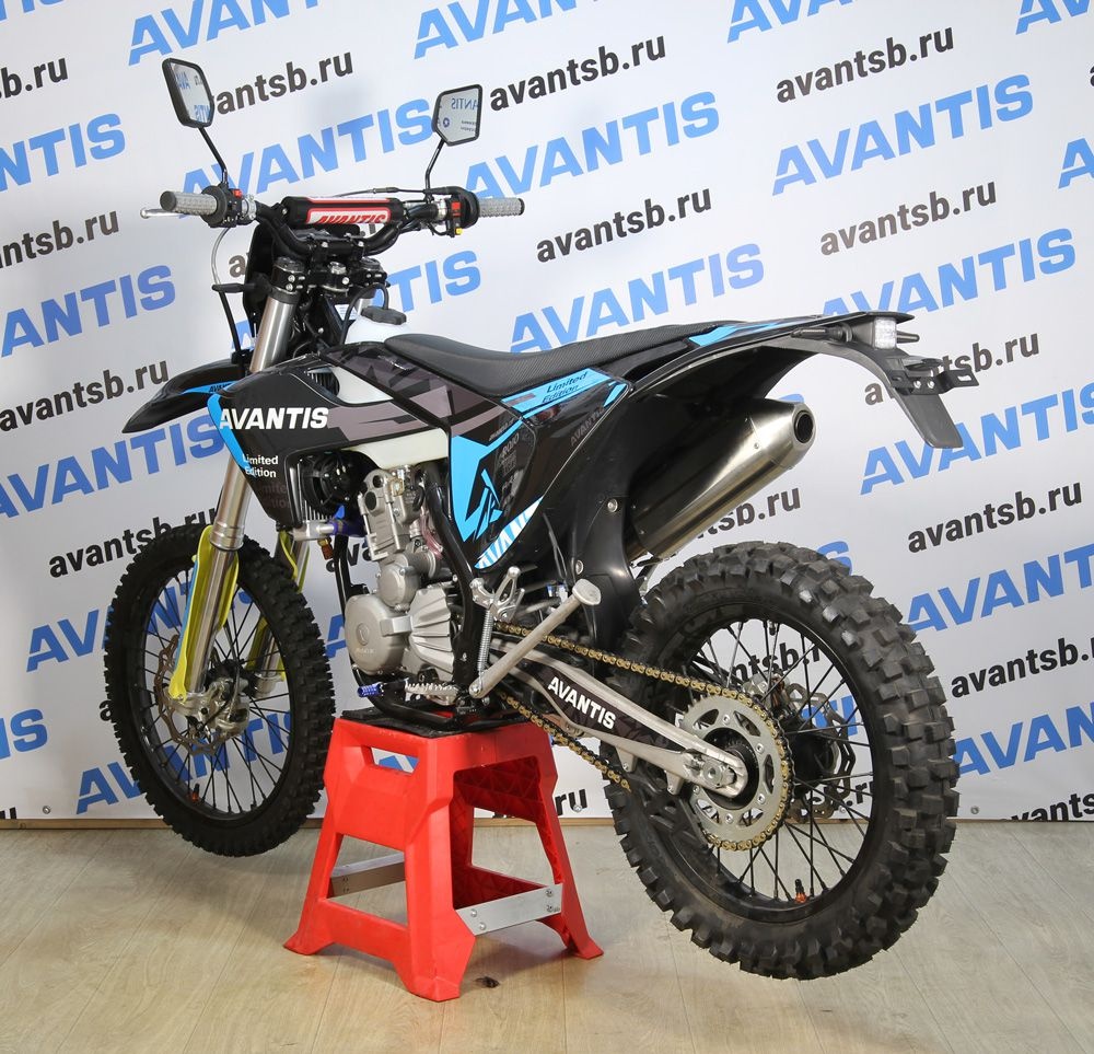 Мотоцикл Avantis Enduro 300 Carb (CBS300/174MN-3 Design HS черный) KKE с ПТС