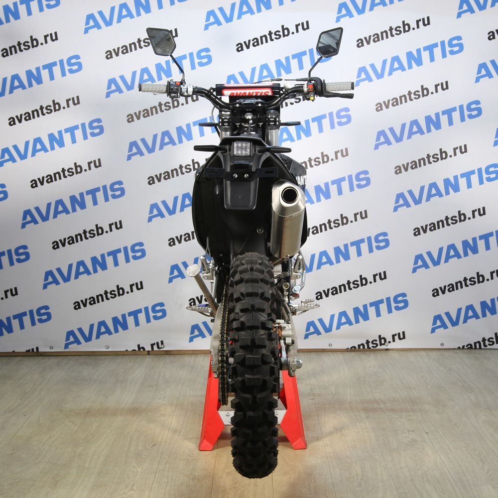 Мотоцикл Avantis Enduro 300 Carb (CBS300/174MN-3 Design HS черный) KKE с ПТС