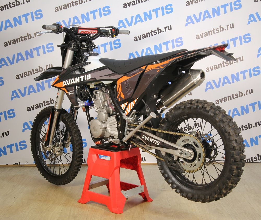Мотоцикл Avantis Enduro 300 Carb (CBS300/174MN-3 Design KTM черный) ARS ПТС