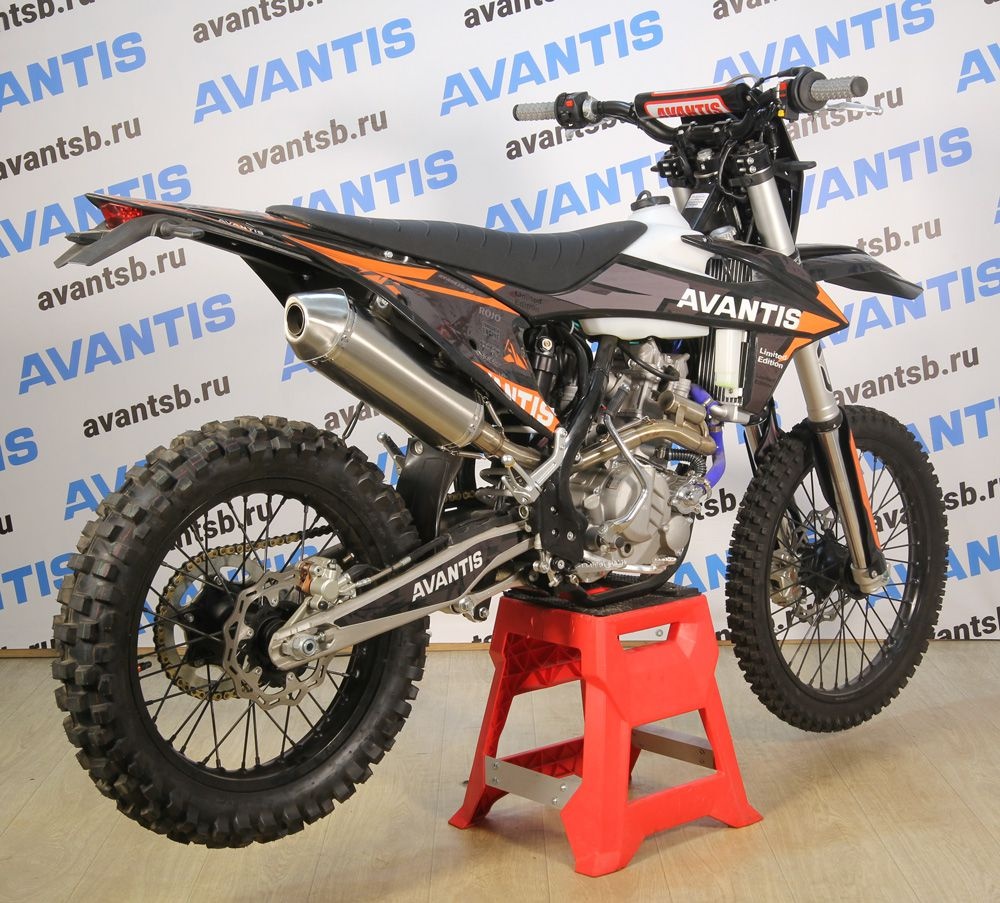 Мотоцикл Avantis Enduro 300 Carb (CBS300/174MN-3 Design KTM черный) ARS ПТС