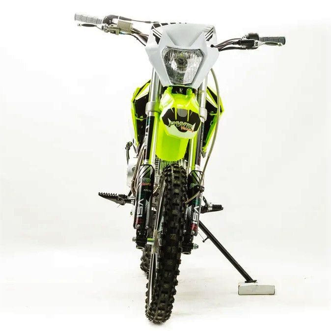 Питбайк PWR Racing FRZ 125 17/14. Мотоцикл "Motoland" pitbike PWR Racing frz125 (зеленый).