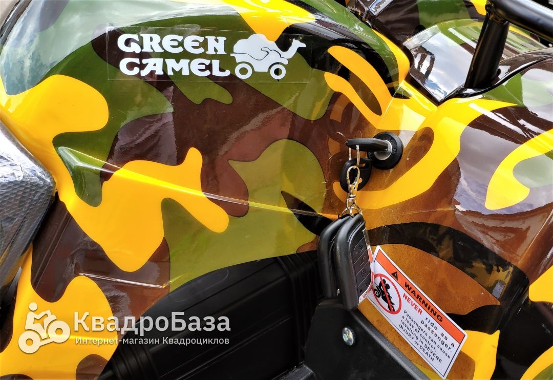 Детский электроквадроцикл GreenCamel Atakama T120