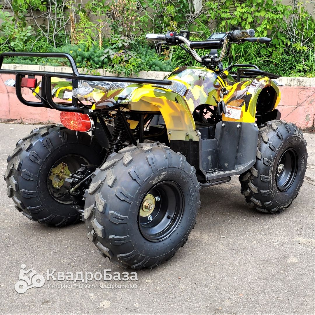 Детский электроквадроцикл GreenCamel Atakama T120