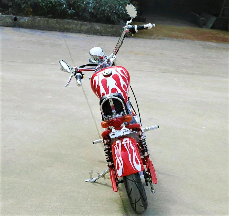 Электромотоцикл GreenCamel Чоппер C100 (60V 1000W R12)