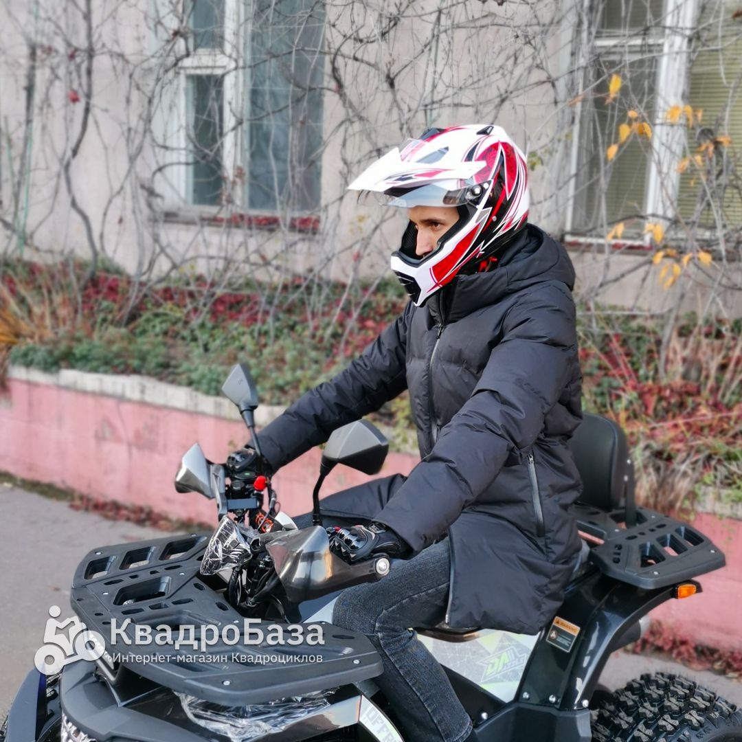 Мотошлем кроссовый Питбаза HWK с визором