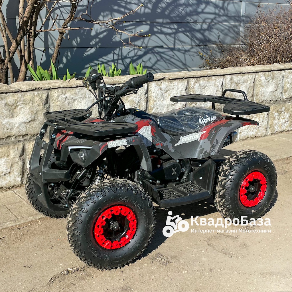 Детский бензиновый квадроцикл Motax Grizlik X-16 ES BW - купить с ...