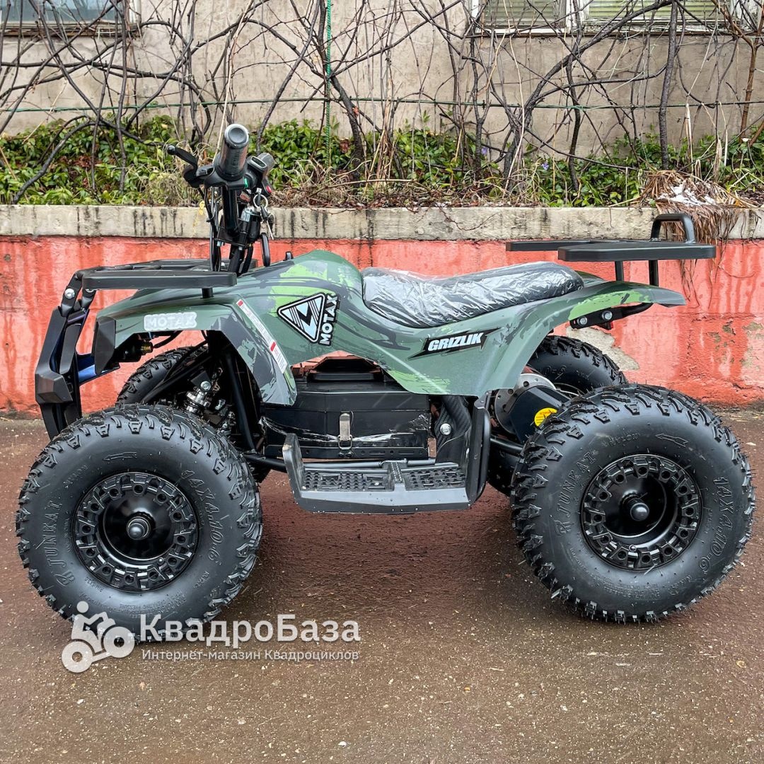 Детский электроквадроцикл Motax GRIZLIK MINI E1000 BW