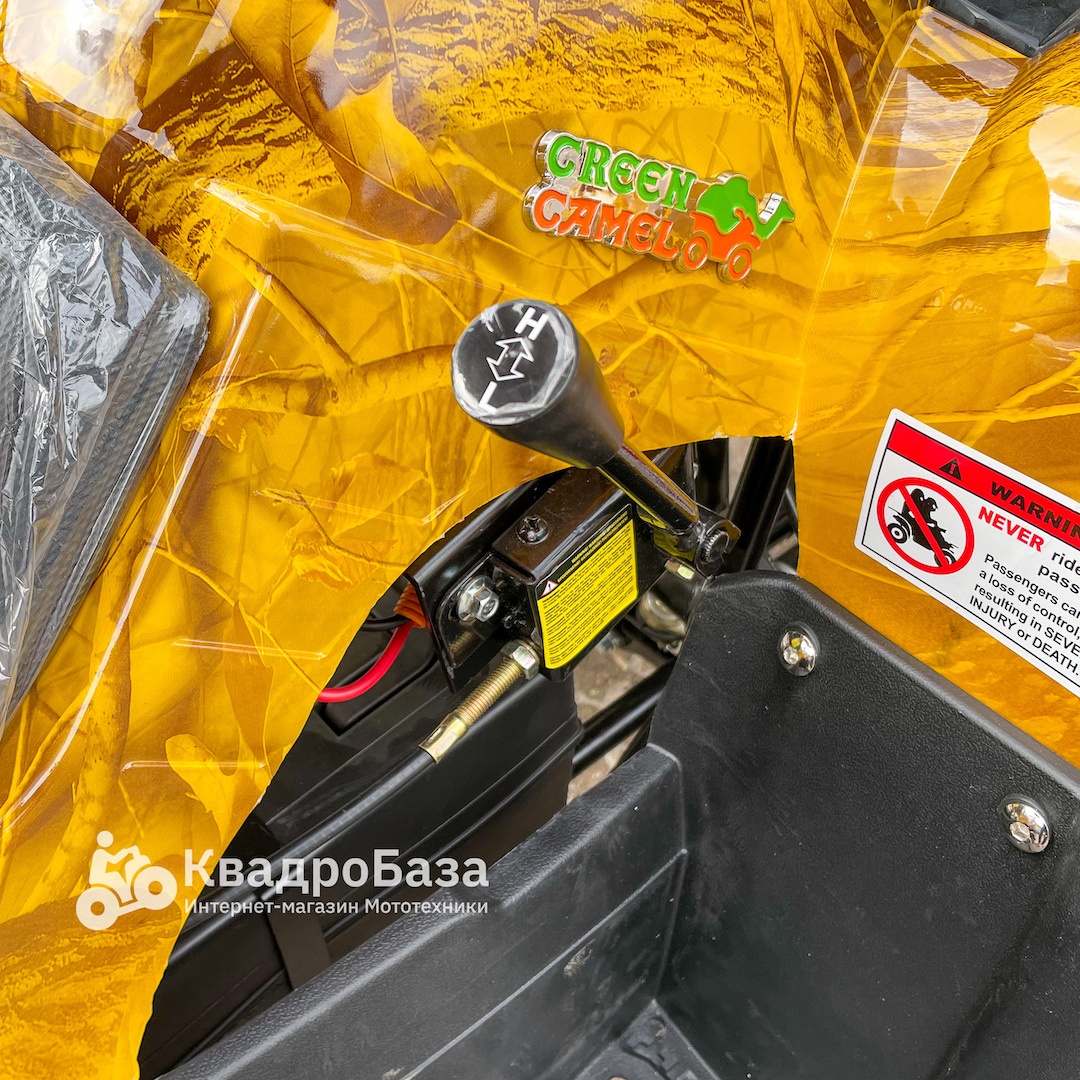 Электрический квадроцикл GreenCamel Атакама T401L (60V 1200W R8 Дифф Литий) пониженная
