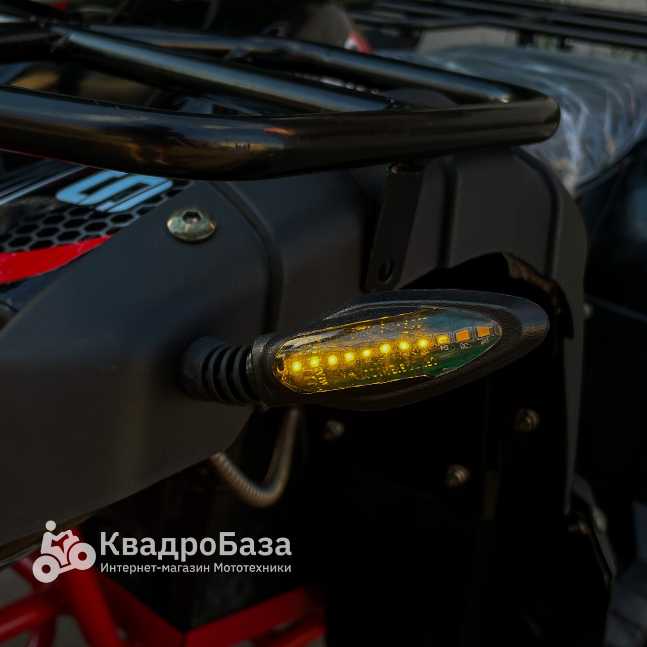 Электрический квадроцикл WHITE SIBERIA SNEG PRO 3000W