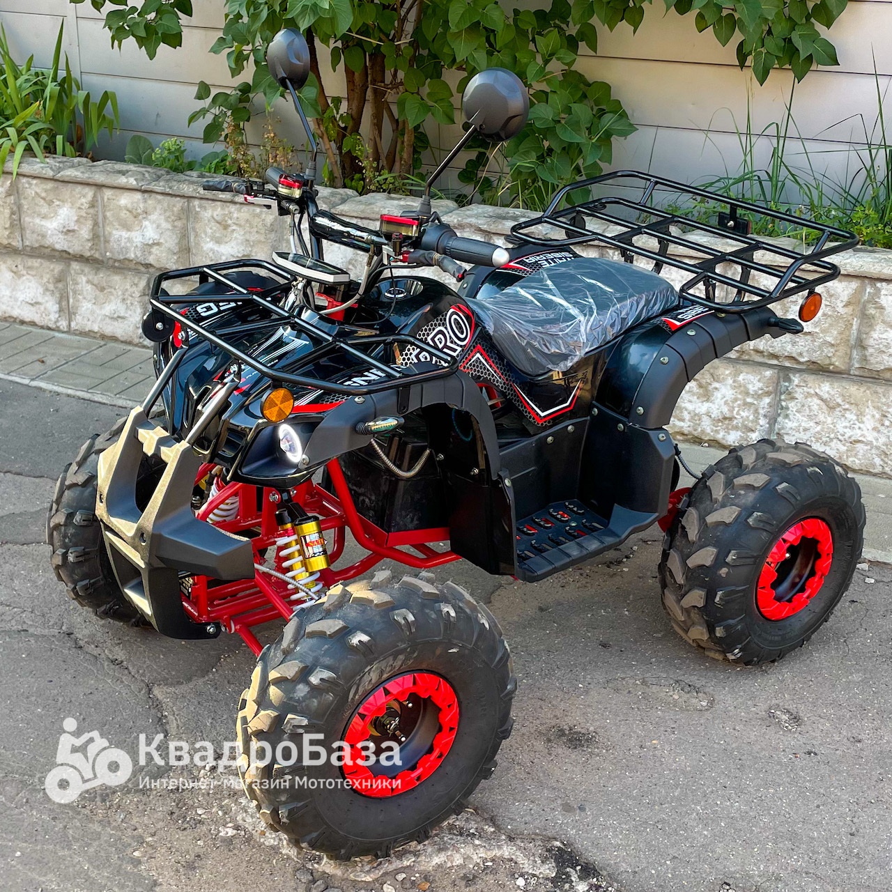 Электрический квадроцикл WHITE SIBERIA SNEG PRO 3000W