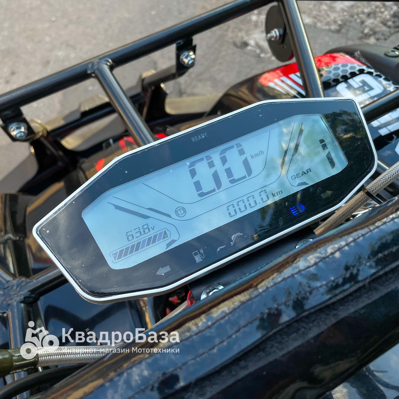 Электрический квадроцикл WHITE SIBERIA SNEG PRO 3000W